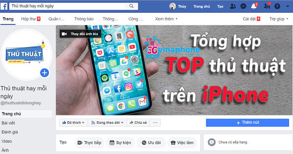 cách tạo mốc trên Fanpage Facebook