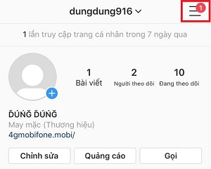 chan nguoi khac chia se bai viet instagram