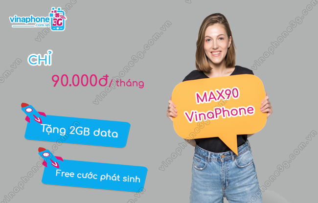 cach dang ky goi max90 cua vinaphone