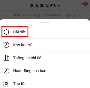 Meo bat thong bao live stream tren instagram don gian