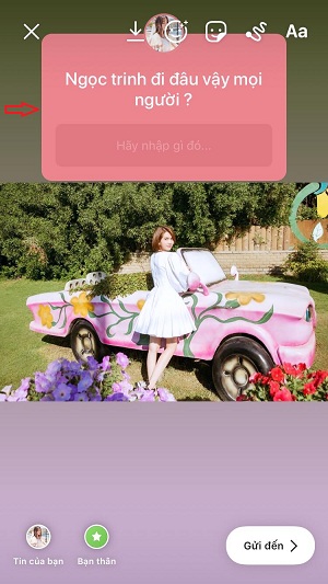  tao cau hoi tren story instagram sieu de