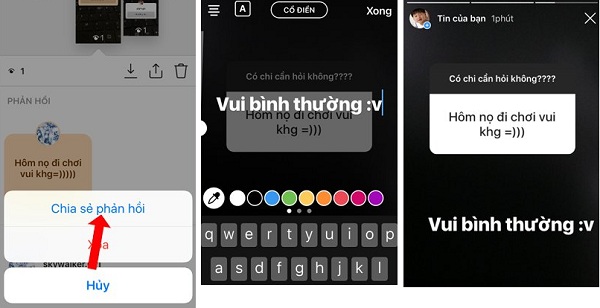 cach tra loi cau hoi tren instagram nhanh nhat