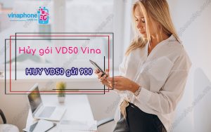 Cách hủy gói cước VD50 VinaPhone