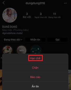 tat da xem tren instagram