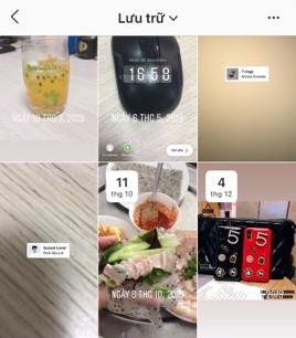 Cac buoc xem lai story cu tren instagram