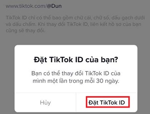 Huong dan doi id tik tok