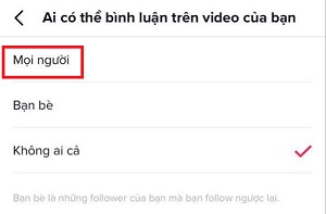  mo binh luan tren tik tok nhanh