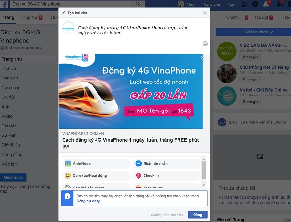 hướng dẫn cách tạo chữ kiểu trên Facebook 