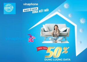 khuyen mai tang 50% data vinaphone