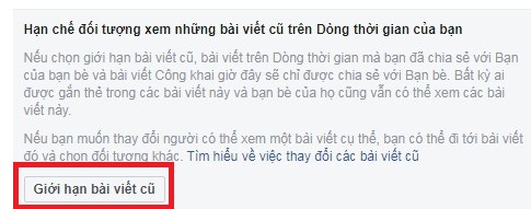 Thu thuat khong cho nguoi la xem duoc trang ca nhan