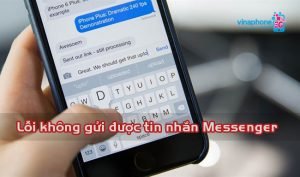 gui tin nhan messenger bi loi