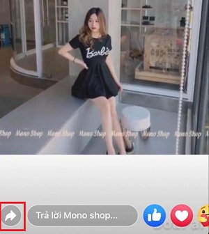 chia se video cua nguoi khac len story facebook