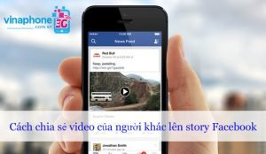 cach chia se video cua nguoi khac len story facebook