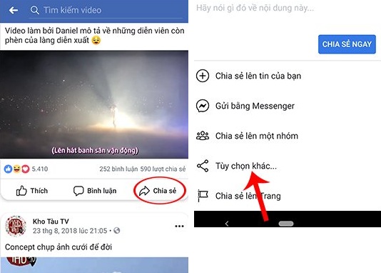  chinh toc do video tren facebook