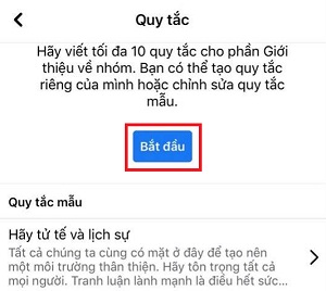  tao quy tac nhom tren facebook nhanh