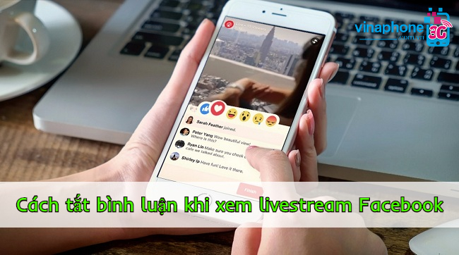 cach tat binh luan khi xem livestream facebook