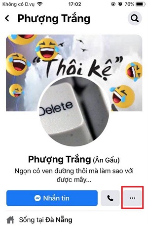 han che ban be xem dong thoi gian facebook