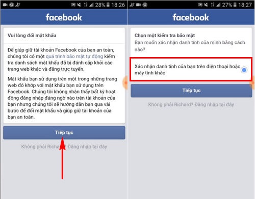 xác minh danh tính Facebook bằng CMND