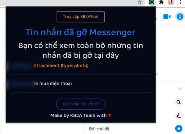  Cac buoc xem tin nhan da go cua nguoi khac tren messenger