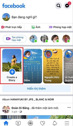 dang video len story khong co tieng