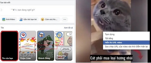 cách đăng tin Facebook dài trên 26 giây