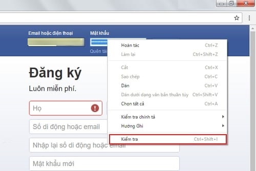 Cách xem mật khẩu Facebook của mình trên máy tính