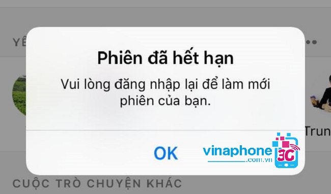 Facebook bị lỗi phiên bản hết hạn