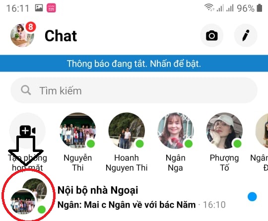 hướng dẫn Gọi video nhóm trên Messenger