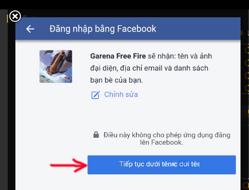 cach chuyen tai khoan facebook sang garena free fire