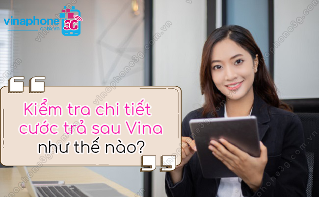 Cách kiểm tra chi tiết cước trả sau VinaPhone kiem tra chi tiet cuoc tra sau vinaphone