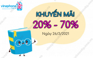 khuyen mai vinaphone ngay 26 3 2021