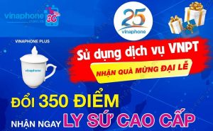 cach nhan qua tang mung sinh nhat 25 nam cua vinaphone