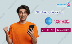 goi cuoc 4g vinaphone 1000GB