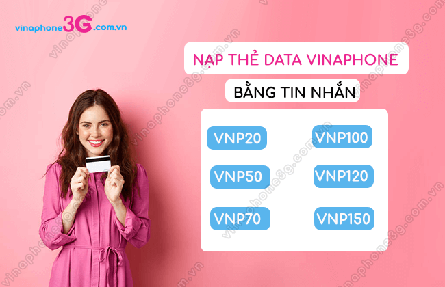 cach nap the data vinaphone bang tin nhan