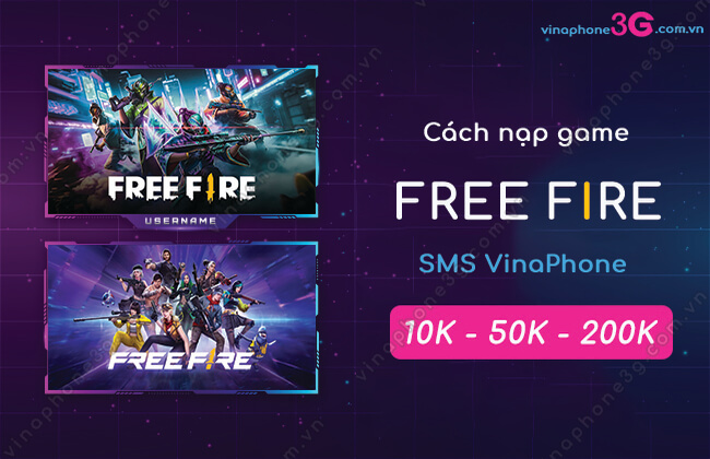 nap the free fire bang sms vinaphone