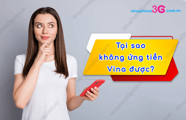 tai sao khong ung tien vinaphone duoc? tai sao khong ung tien vina duoc?
