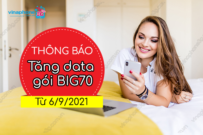 vinaphone tang dung luong goi big70