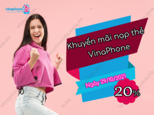 khuyen mai vinaphone ngay 29 10 2021