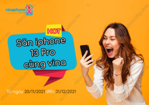 khuyen mai san iphone13 cung vina