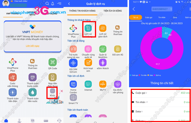 kiem tra lich su tru tien vinaphone