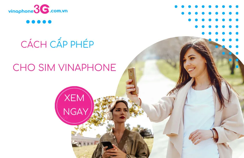 cach cap phep cho sim vinaphone