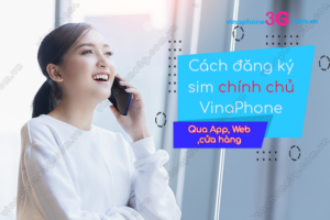 Đăng ký thông tin chính chủ VinaPhone ở đâu? Mất tiền không? cach dang ky chinh chu vinaphone