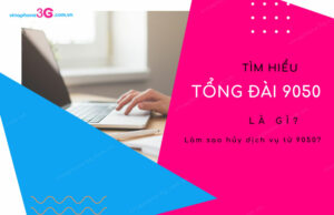 Tổng đài 9050 là gì? Cách hủy miễn phí và nhanh nhất tong dai 9050