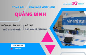 Cửa hàng, số tổng đài VinaPhone Quảng Bình cần nắm vinaphone quang binh