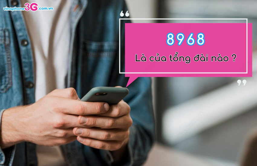 Thông tin chính xác 8968 là tổng đài gì? Hỗ trợ dịch vụ gì? 8968 la tong dai gi