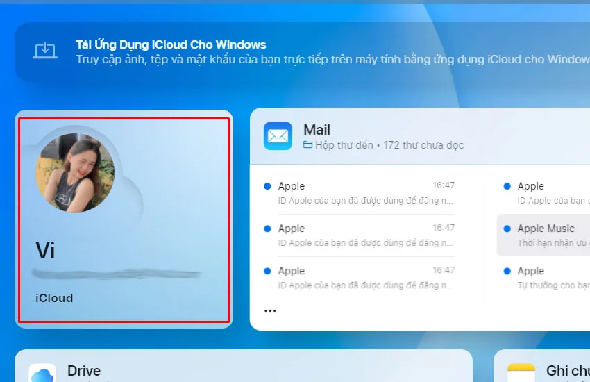 Khoi phuc danh ba Vina bang iCloud