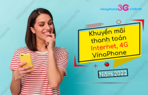 khuyen mai thanh toan internet, 4g vinaphone