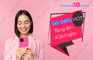 vinaphone tang goi d60g len 4gb/ngay