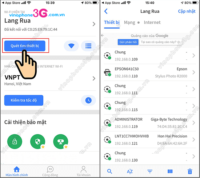cach kiem tra wifi vnpt co bi dung trom