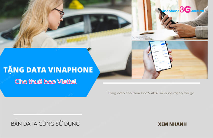 huong dan tang data vinaphone cho thue bao viettel